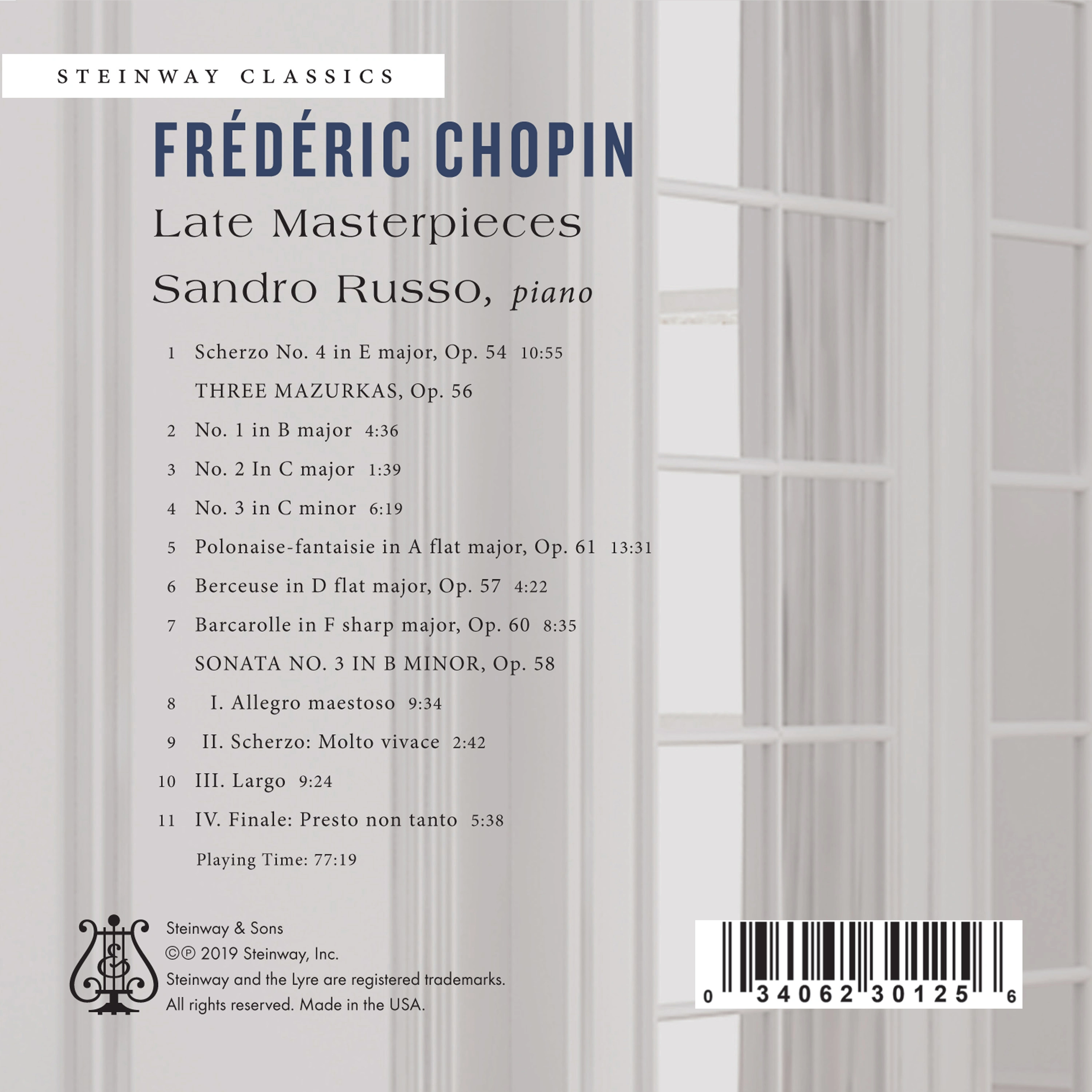 Chopin: Late Piano Masterpieces