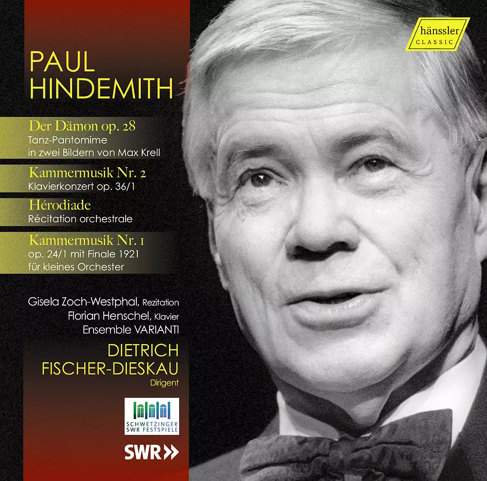 Hindemith: Der Dämon, Hérodiade, and Kammermusik Nos. 1 & 2 (Live)