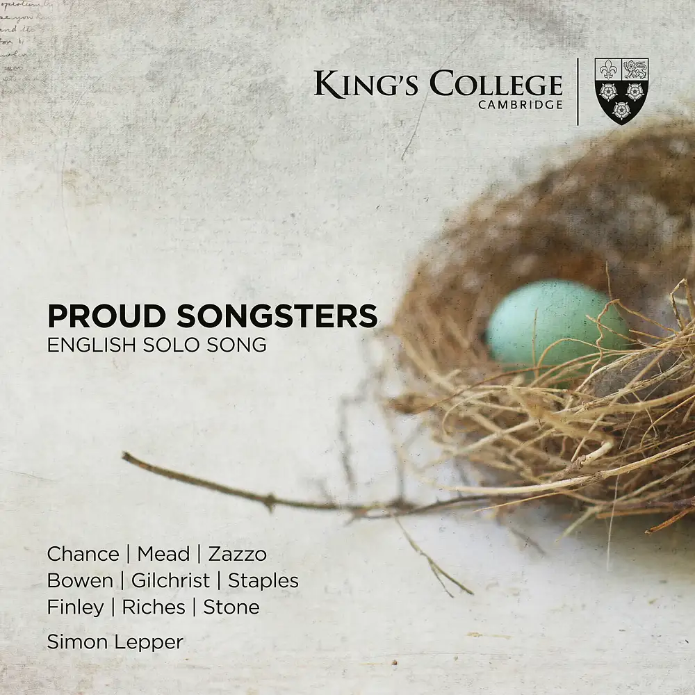 Proud Songsters: English Solo Song