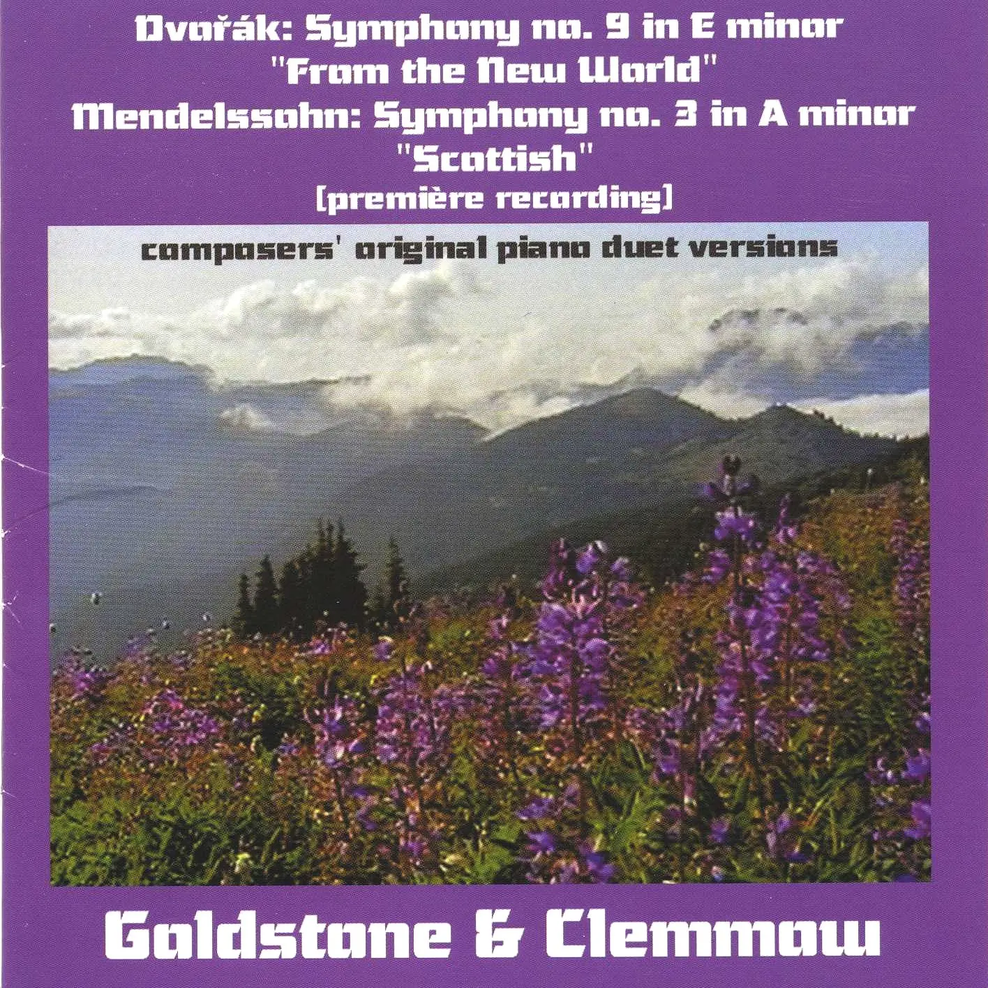 Dvořák: Symphony No. 9, Op. 95 B. 178 - Felix Mendelssohn: Symphony No. 3, Op. 56