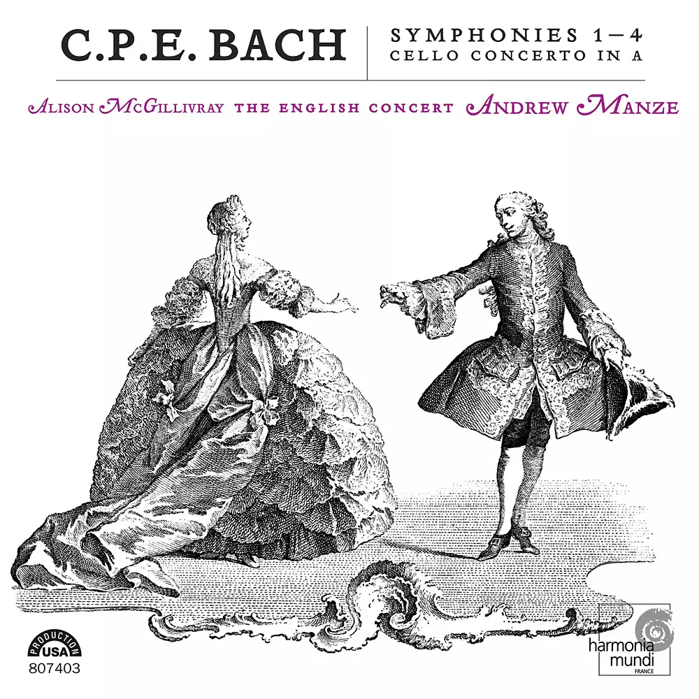 C.P.E.Bach: Symphonies 1-4, Cello Concerto in A