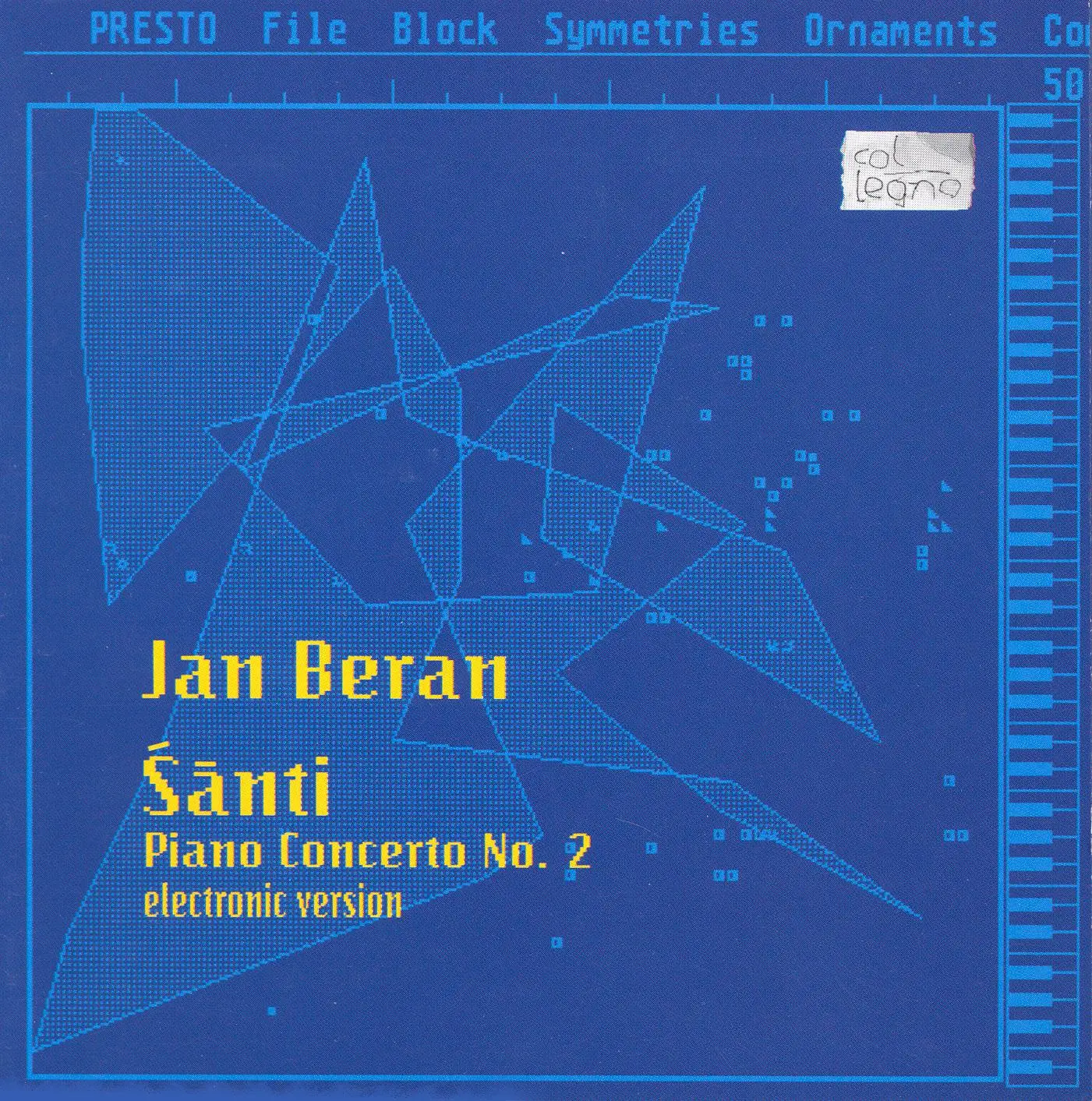 Beran: Piano Concerto No. 2 (Electronic Version)