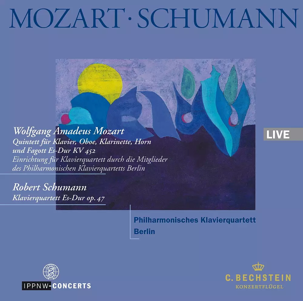 Mozart: Quintet in E flat major K. 452, arr. for Piano Quartet / Schumann: Piano Quartet Op. 47 / Philharmonisches Klavierquartett Berlin