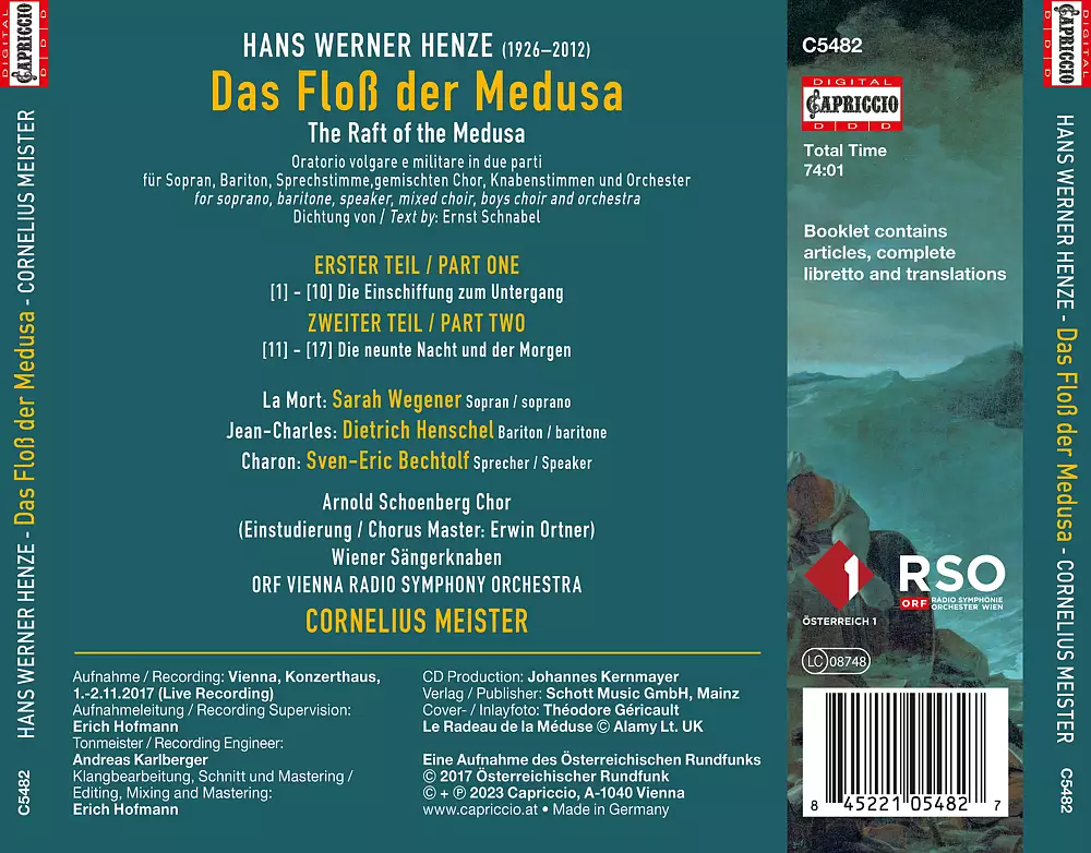 Henze: Das Floß der Medusa