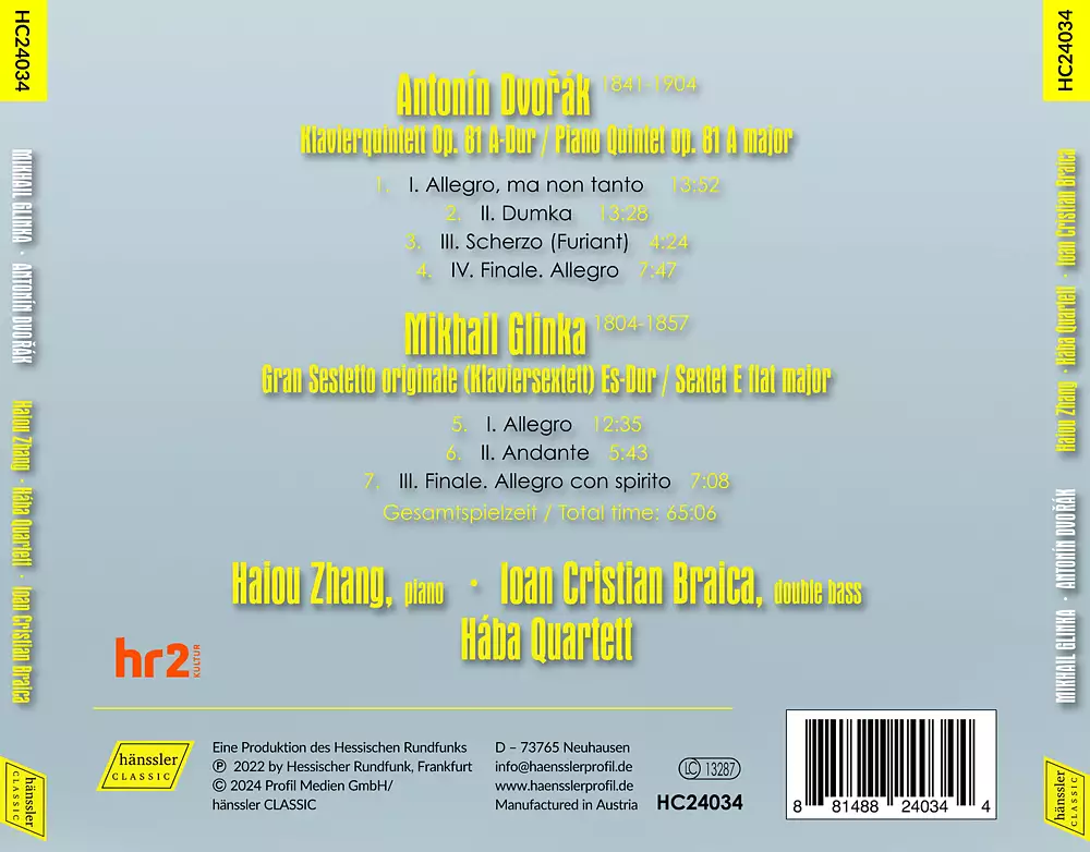 Haba Quartett & Haiou Zhang