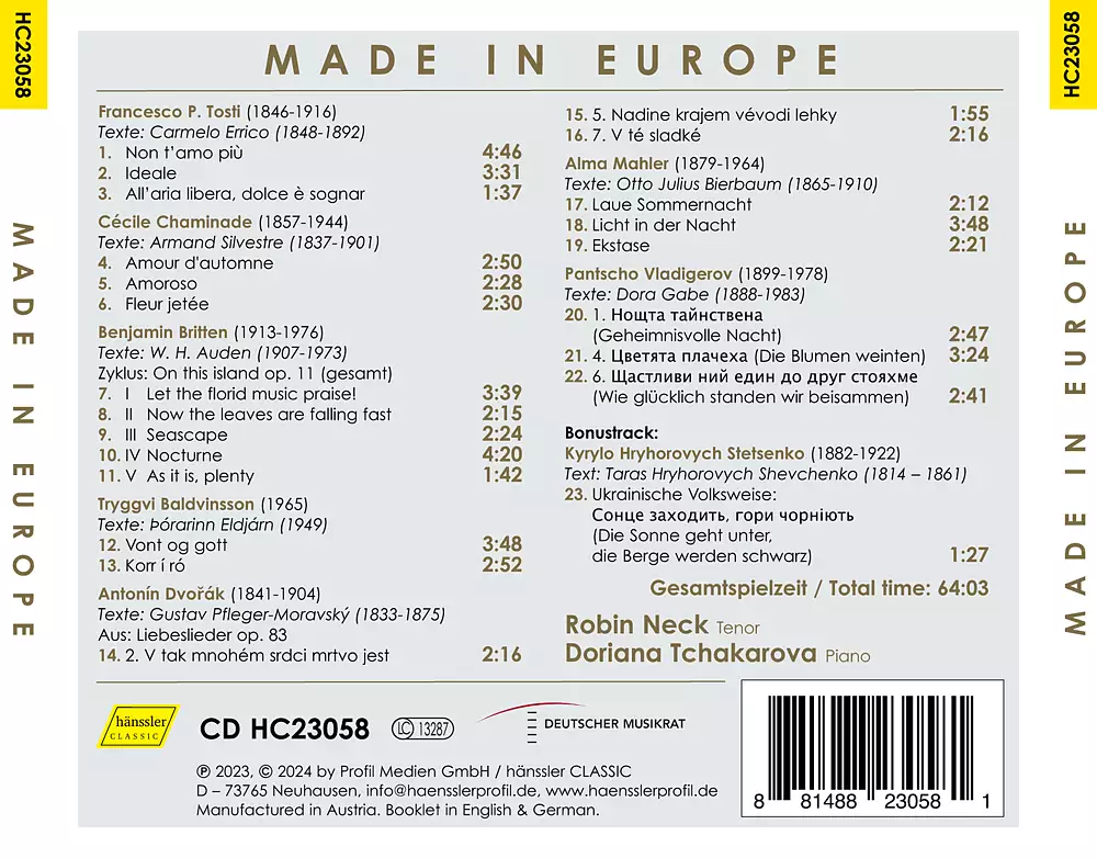 Made in Europe
