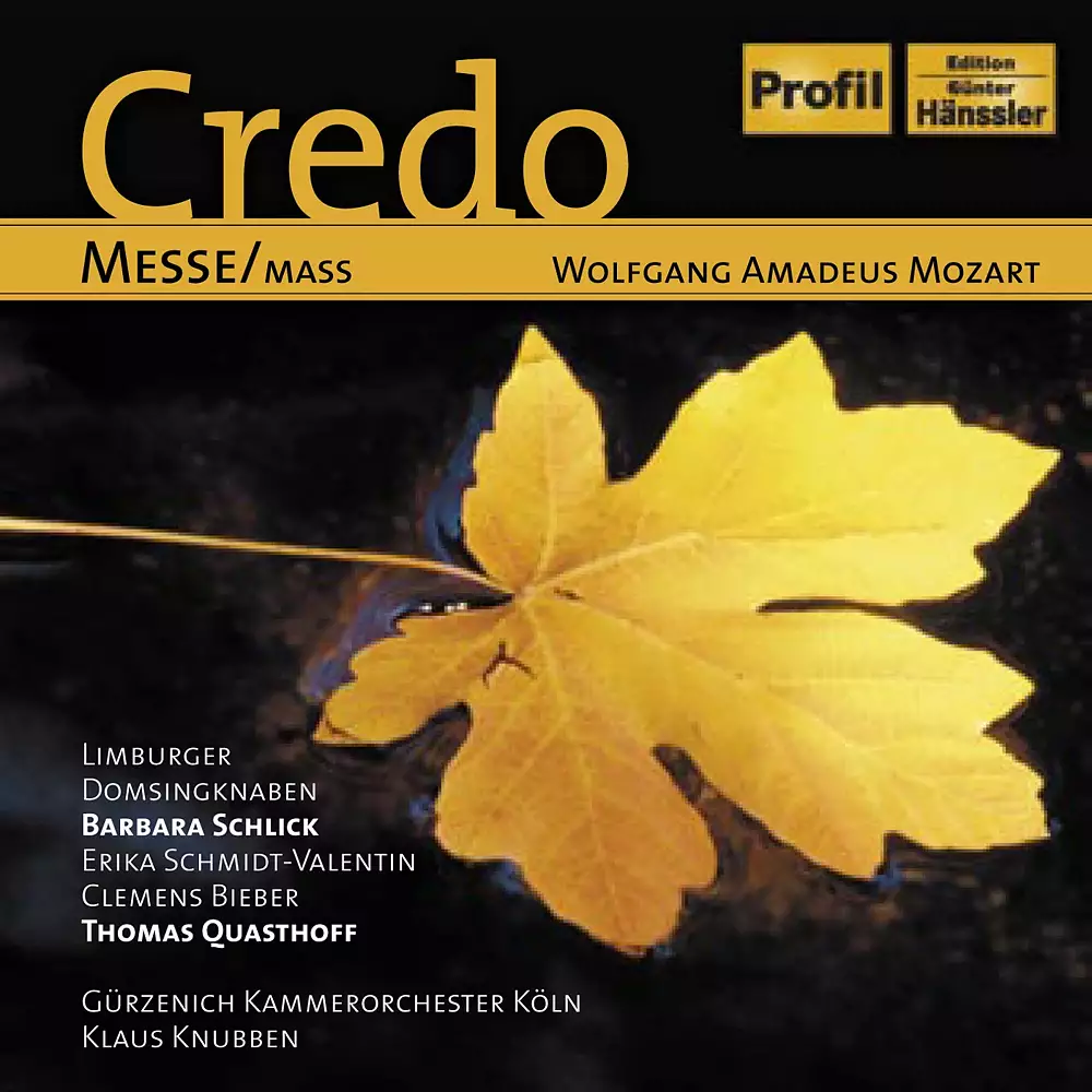 Mozart: Mass No. 11 in C Major, "Credo" / Te Deum Laudamus / Regina Coeli