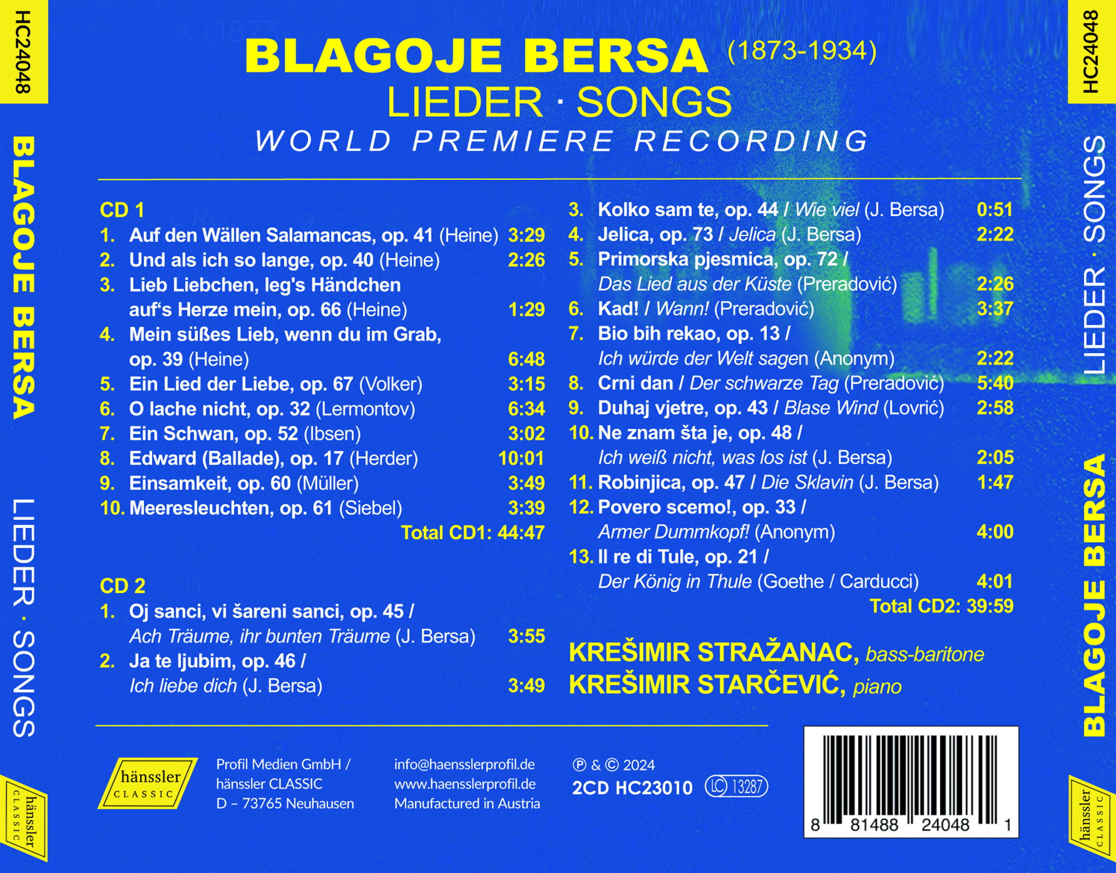 Bersa Songs