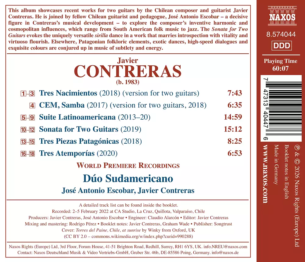 Contreras: Works for 2 Guitars