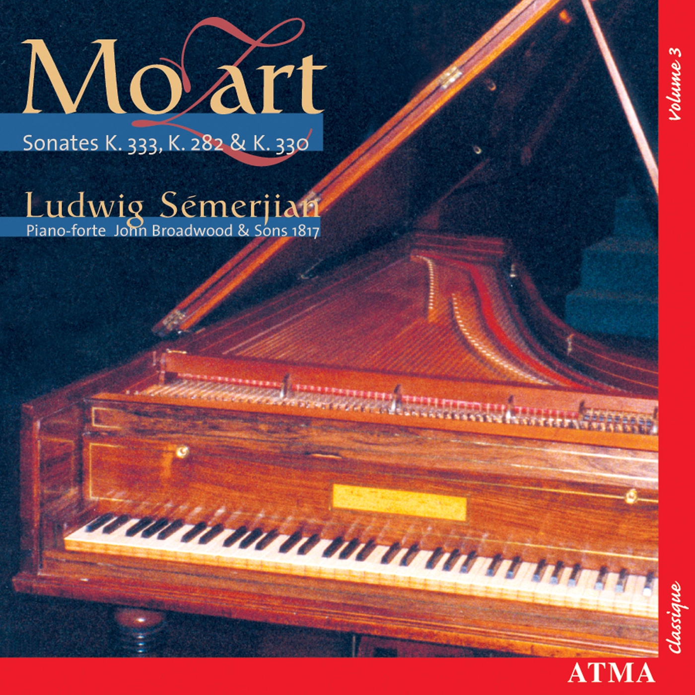 Mozart: Piano Sonatas, Vol. 3 (K.282, 330, 333)