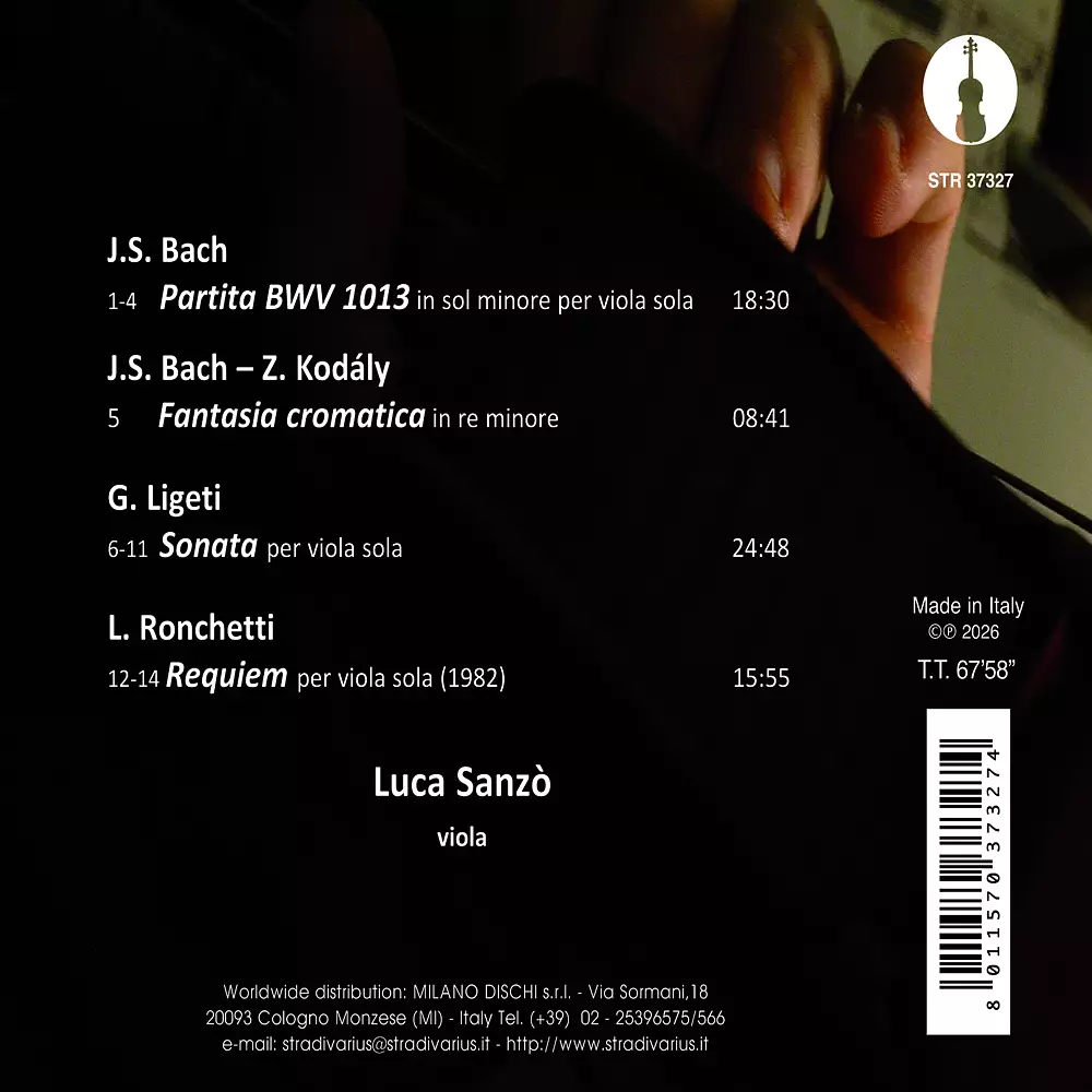 Bach-Kodaly-Ligeti-Ronchetti