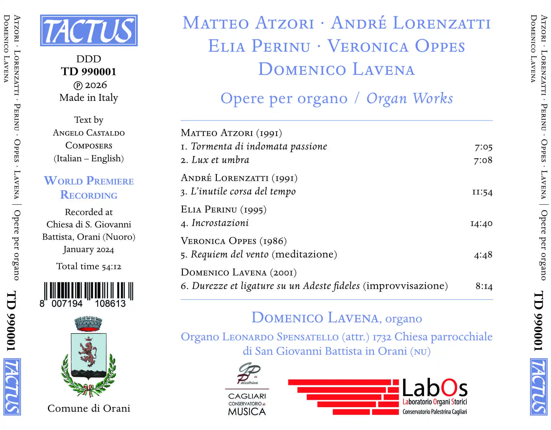 VV.AA.: Opere per Organo