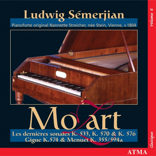 Mozart: Piano Sonatas, Vol. 6 (K. 355, 494, 533, 570, 574, 576, 594)