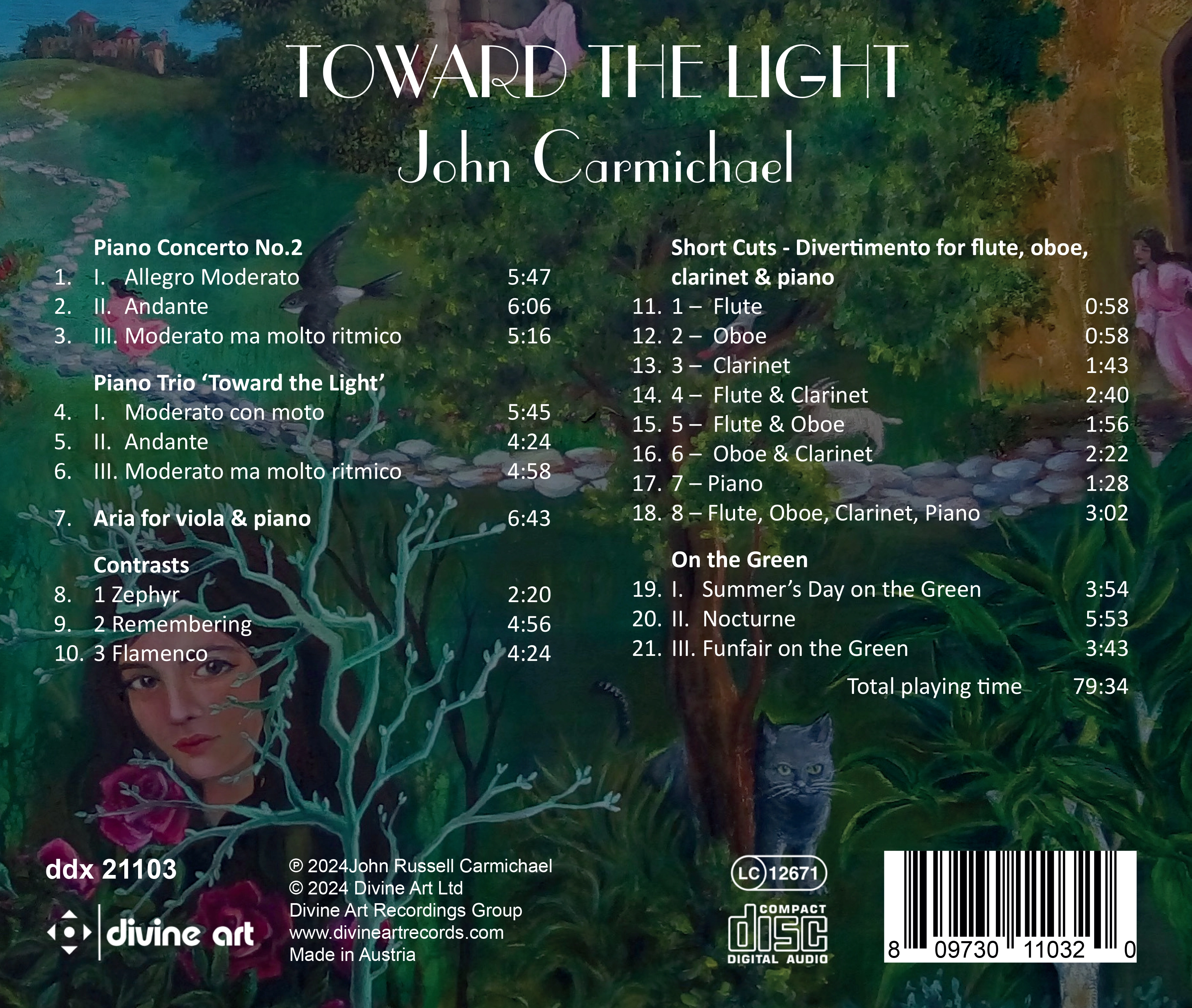 John Carmichael: Toward the Light