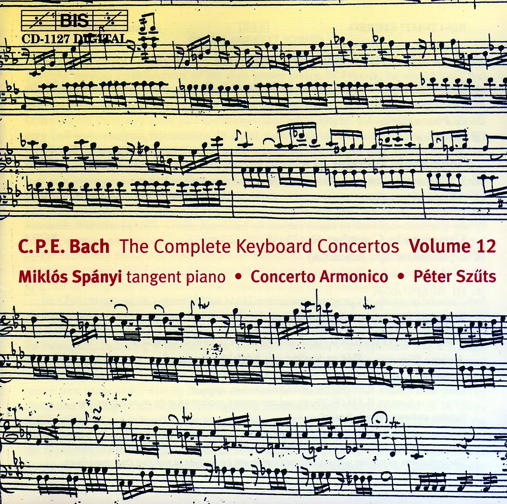 C.P.E. Bach - Keyboard Concertos, Vol.12