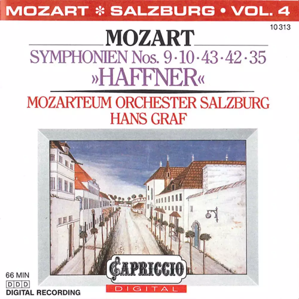 Mozart: Symphonien Nos. 9, 10, 43, 42 & 35,