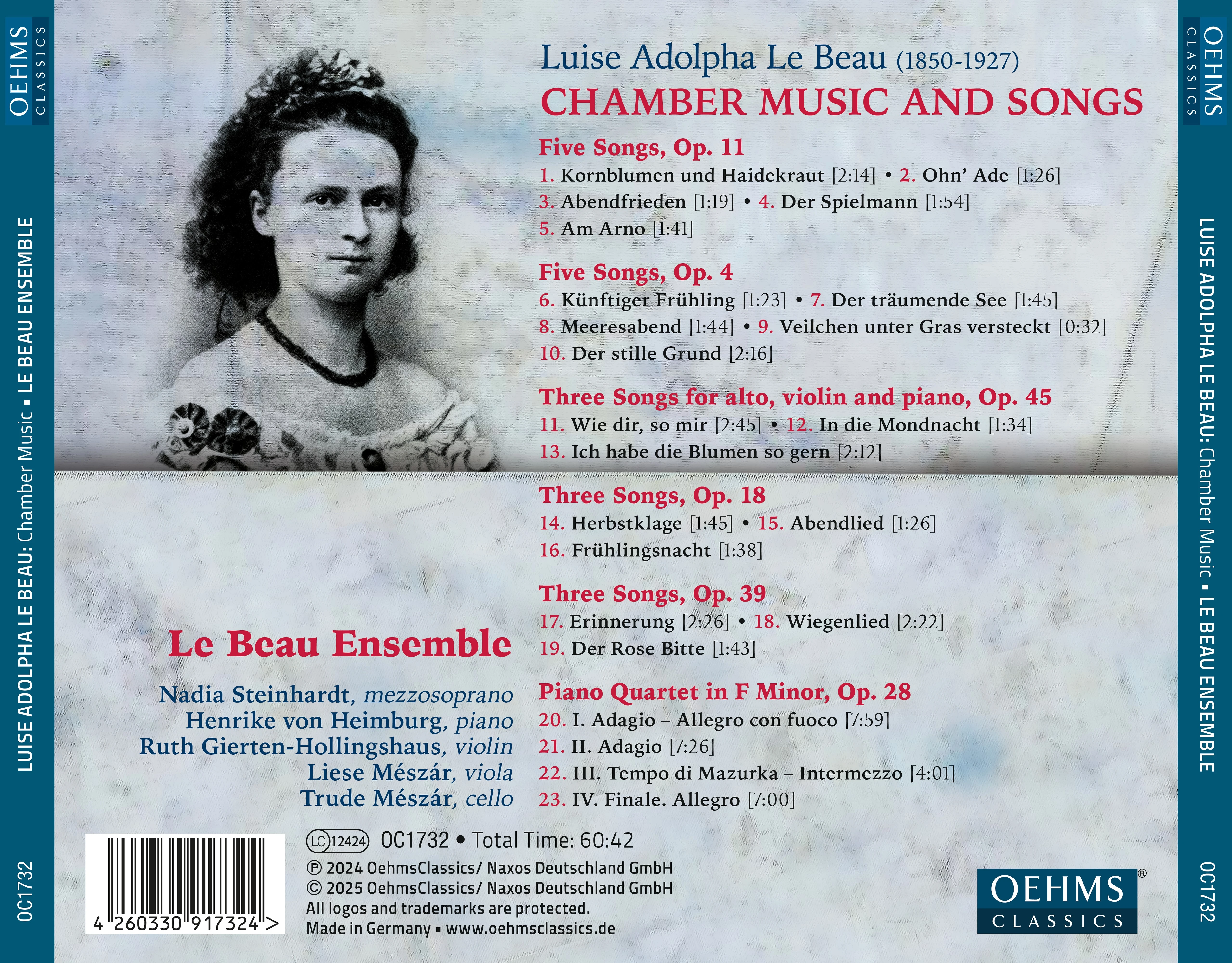 Le Beau - Chamber Music