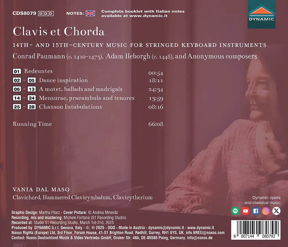 Clavis et Chorda, 14th- and 15th-century music for stringed keyboard instruments