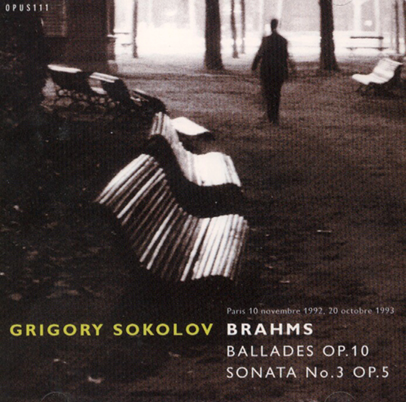 Brahms, J.: 4 Ballades, Op. 10 / Piano Sonata No. 3, Op. 5