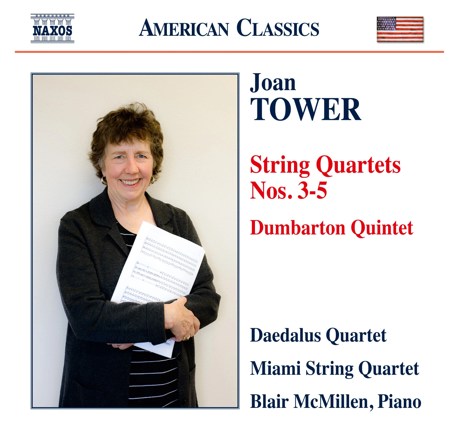 Tower: String Quartets Nos. 3-5 & Dumbarton Quintet