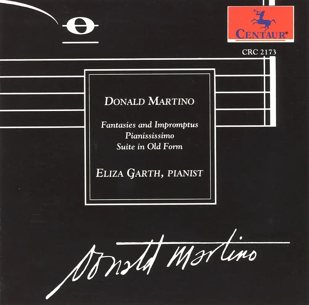 Martino, D.: Solo Piano Music