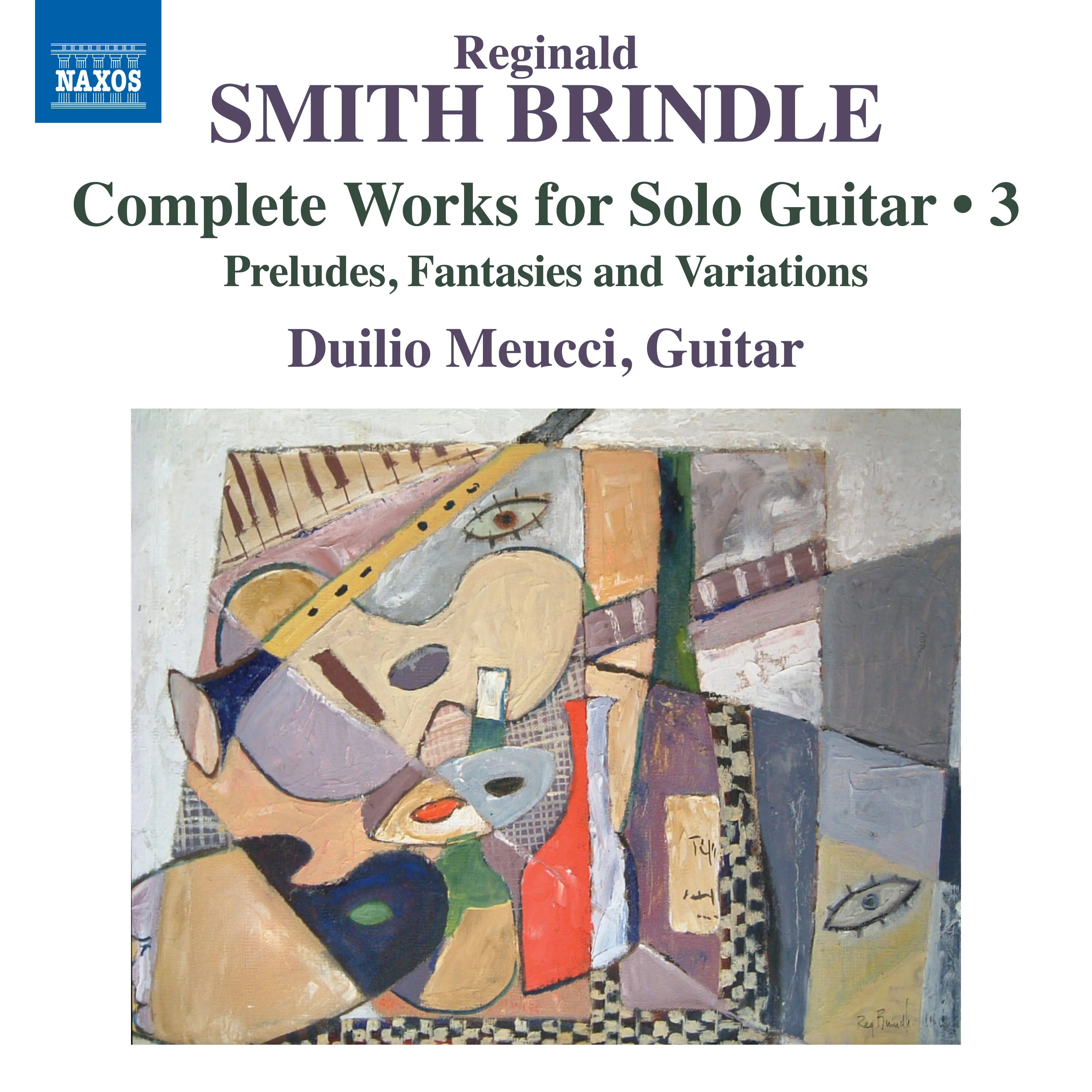 Smith Brindle: Complete Works for Solo Guitar, Vol. 3