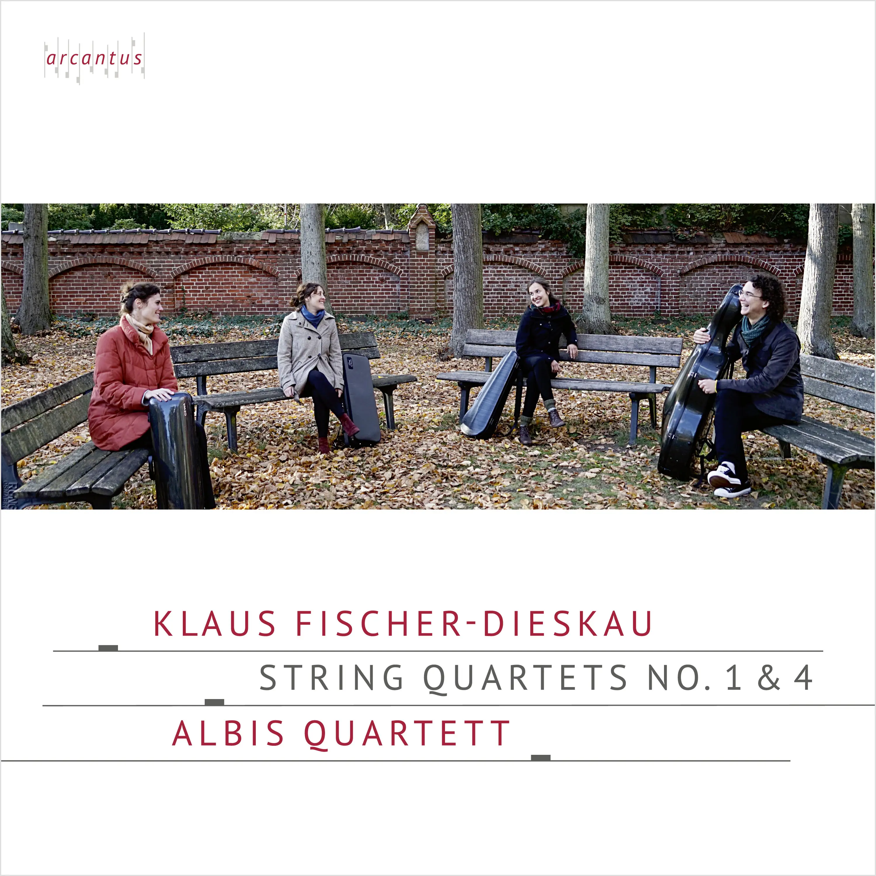 Klaus Fischer-Dieskau: String Quartets Nos. 1 & 4