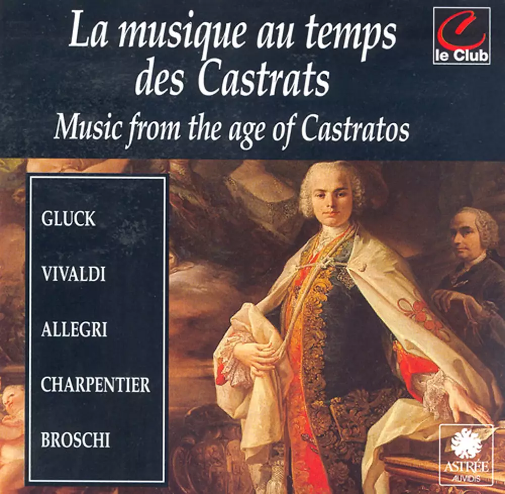 Vocal Music - Gluck, C.W. / Vivaldi, A. / Allegri, G. / Charpentier, M.-A. / Broschi, R. (Music Form the Age of Castratos)