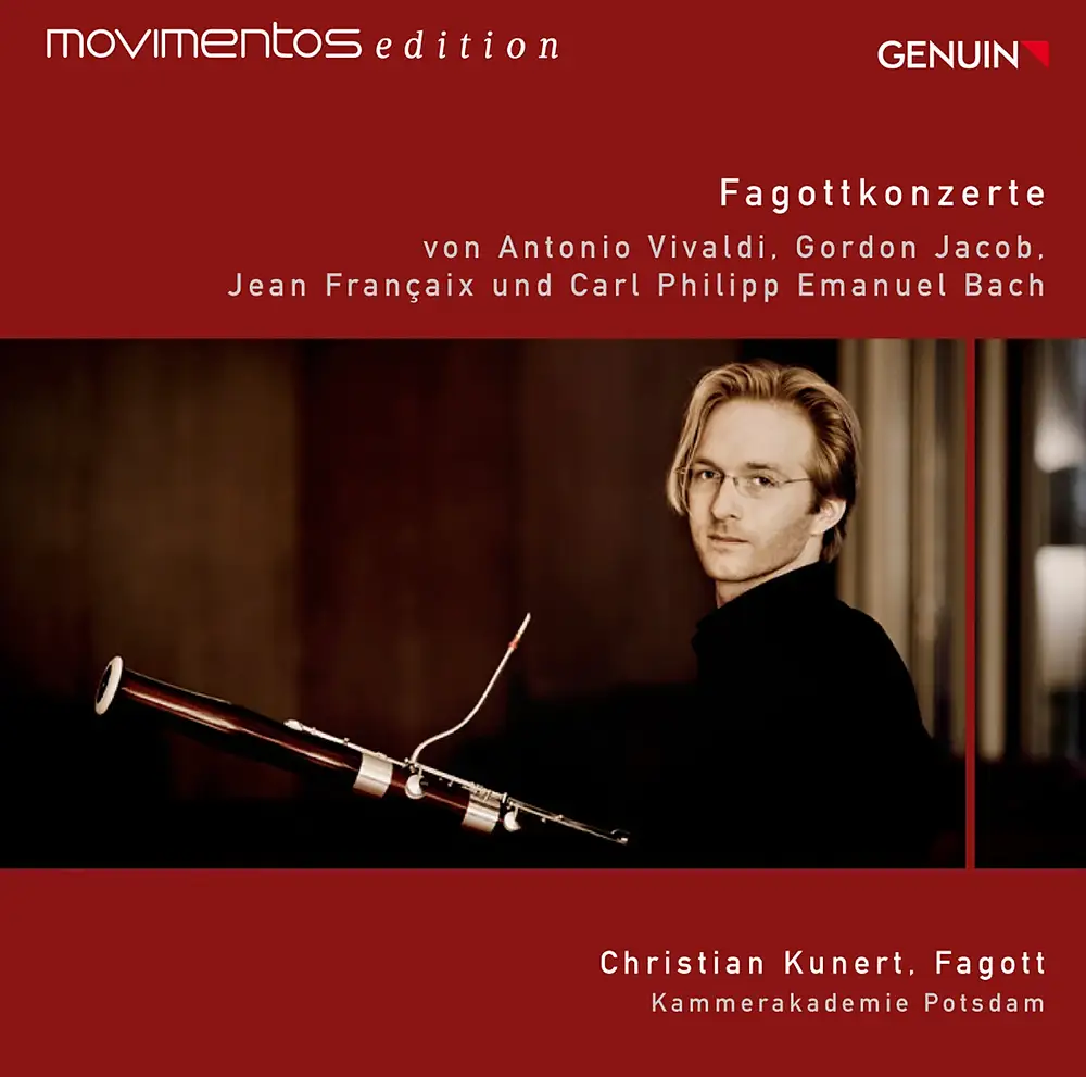 Vivaldi, Jacob, Francaix & C.P.E. Bach: Bassoon Concertos