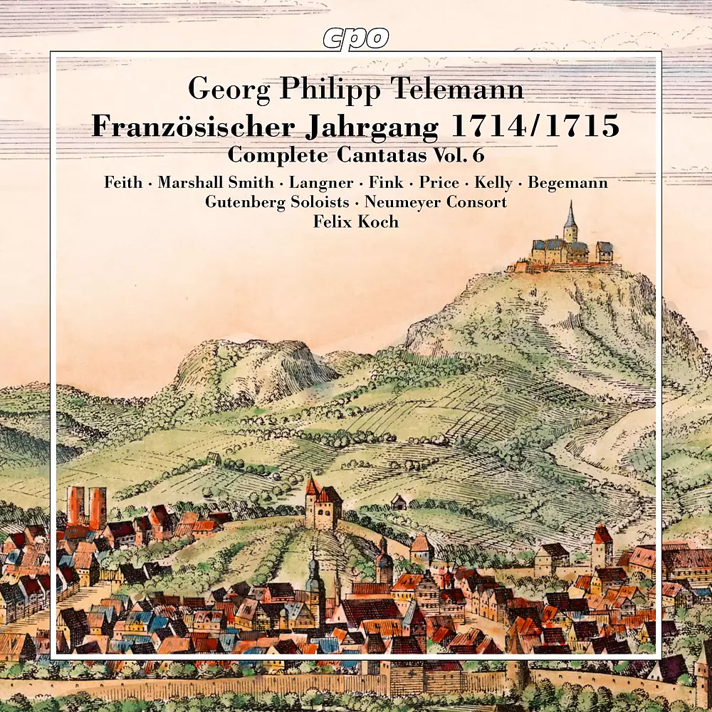 Telemann: Französischer Jahrgang 1714/1715 - Complete Cantatas Vol.6