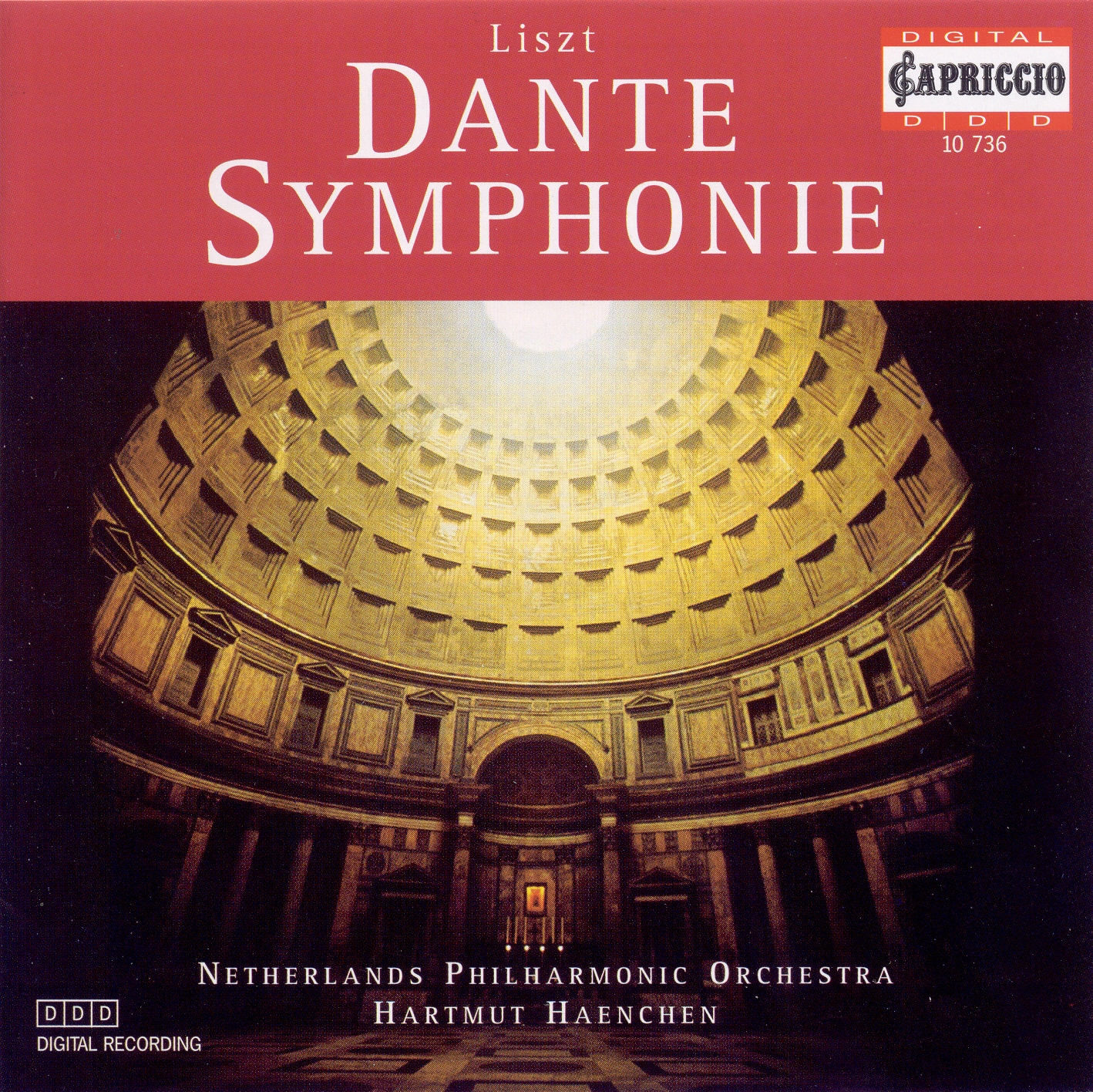 Liszt, F.: Dante Symphony / A La Chapelle Sixtine