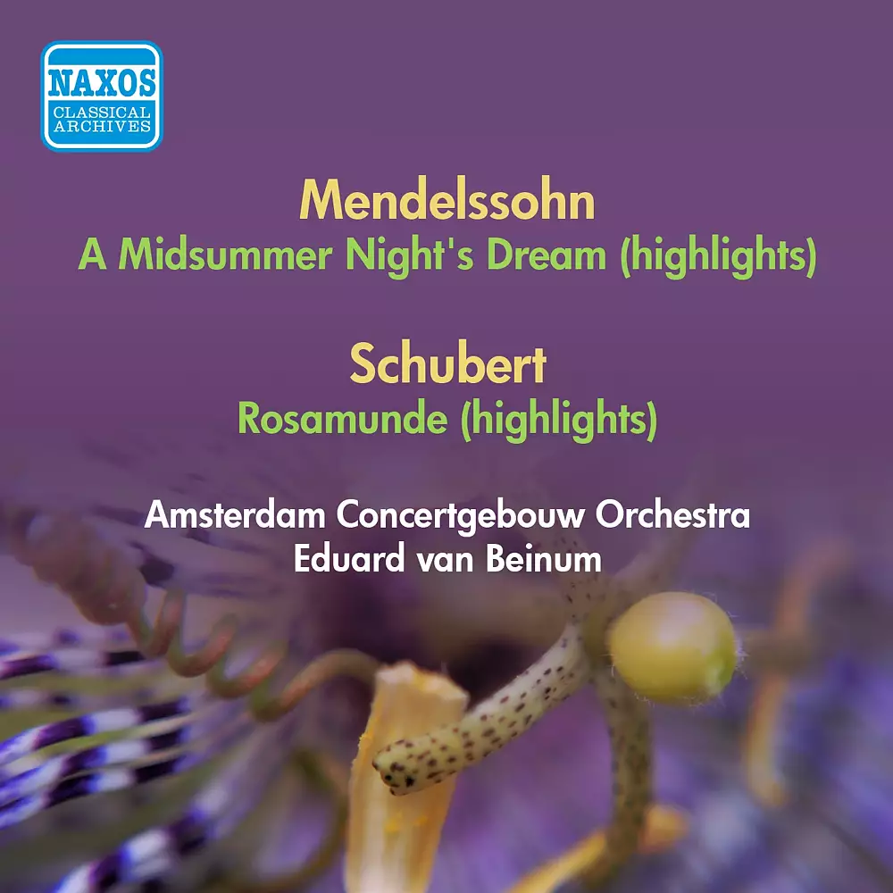 Mendelssohn, F.: Midsummer Night's Dream (A) (Excerpts) / Schubert, F.: Rosamunde (Excerpts) (Beinum) (1952)