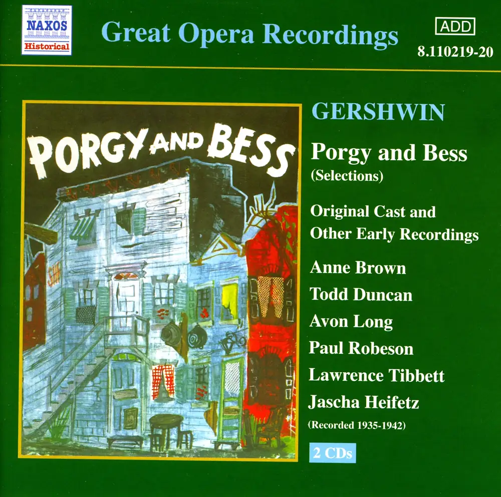 Gershwin: Porgy and Bess (Original Cast Recordings) (1935-1942)