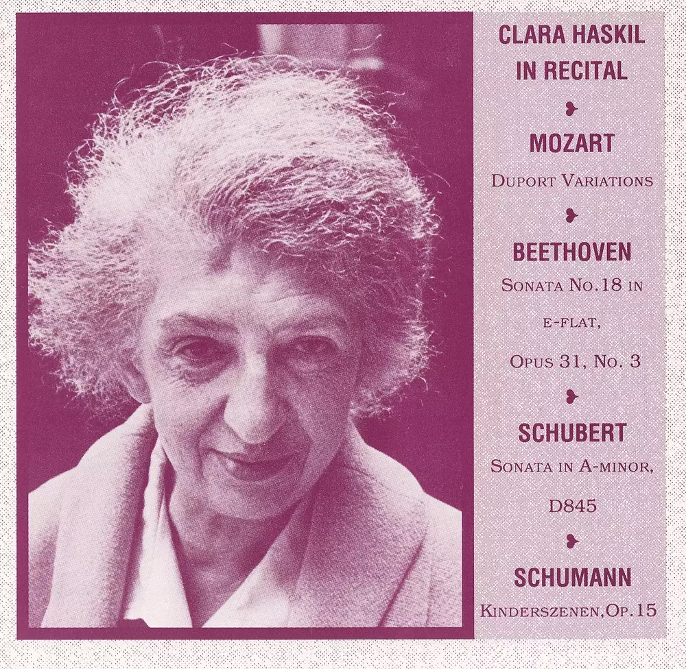 Clara Haskil in Recital