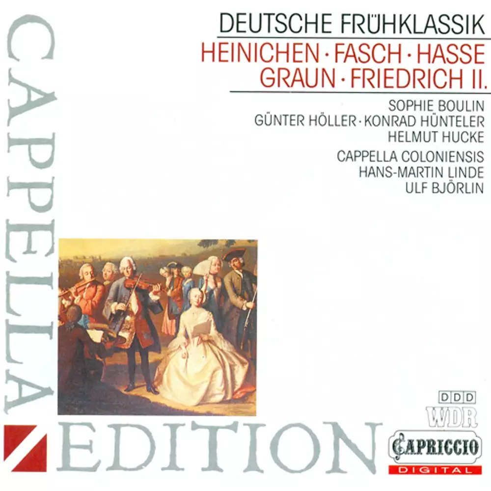 Heinichen, J.D.: Overture in G Major / Fasch, J.F.: Overture in G Major / Hasse, J.A.: La Gelosia / Graun, J.G.: Overture in D Minor