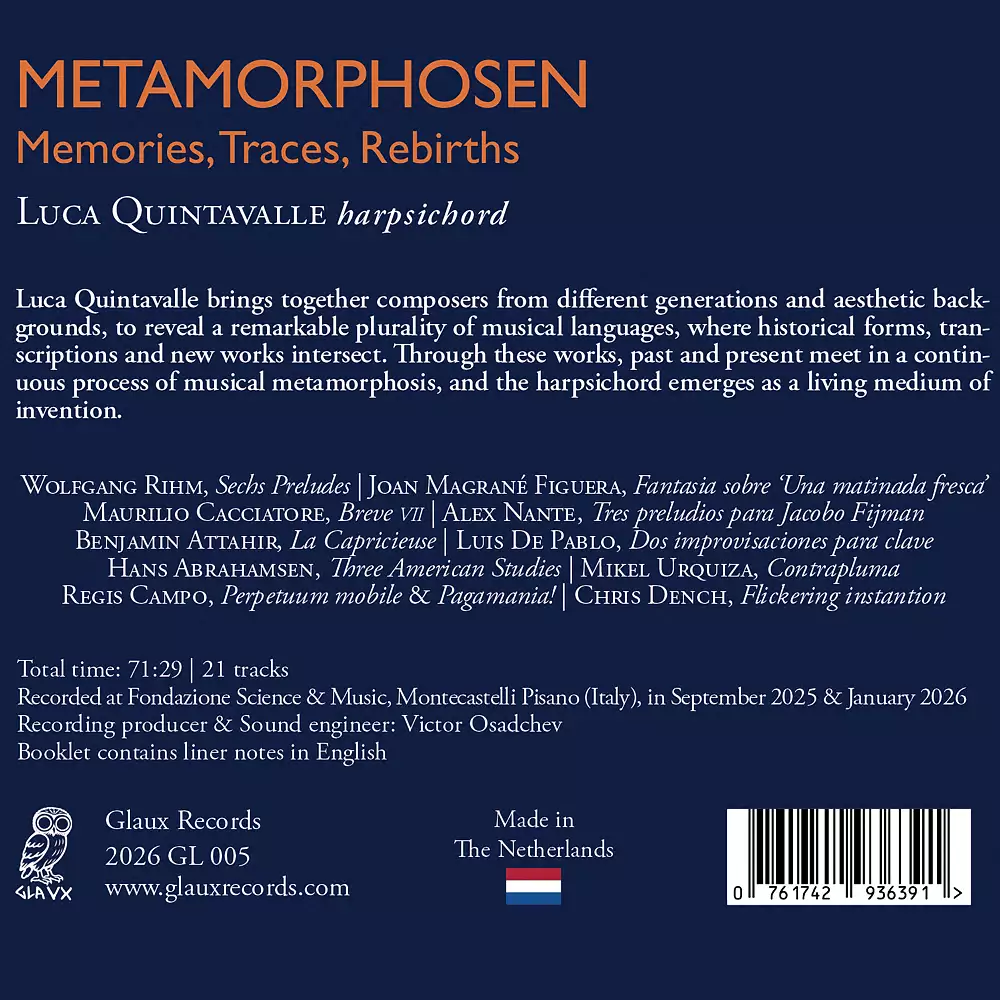 Metamorphosen: Memories, Traces, Rebirths