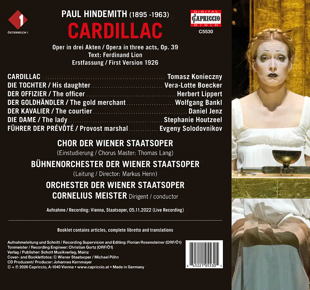 Paul Hindemith: Cardillac
