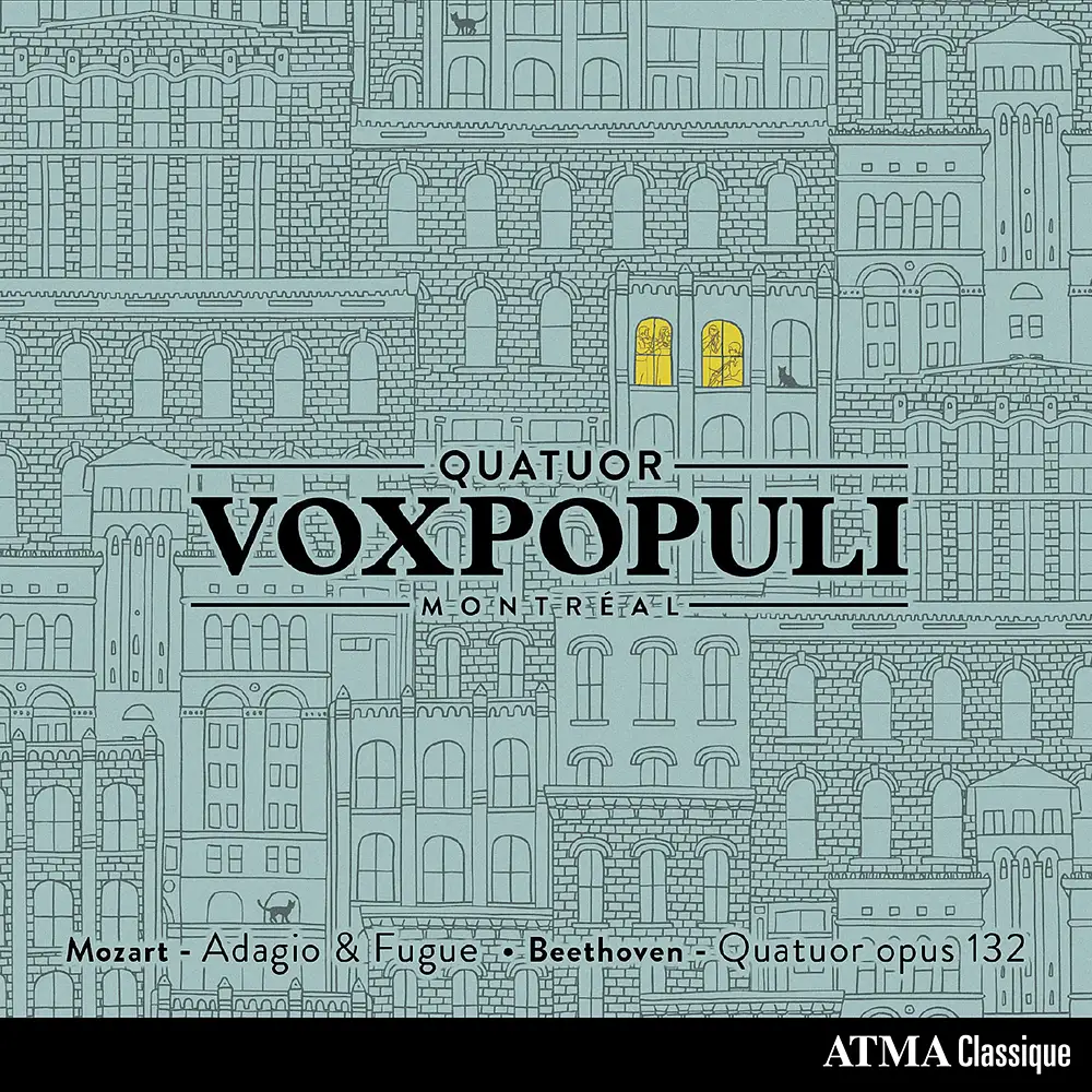 Mozart: Adagio & Fugue in C Minor, K. 546 – Beethoven: String Quartet No. 15 in A Minor, Op. 132