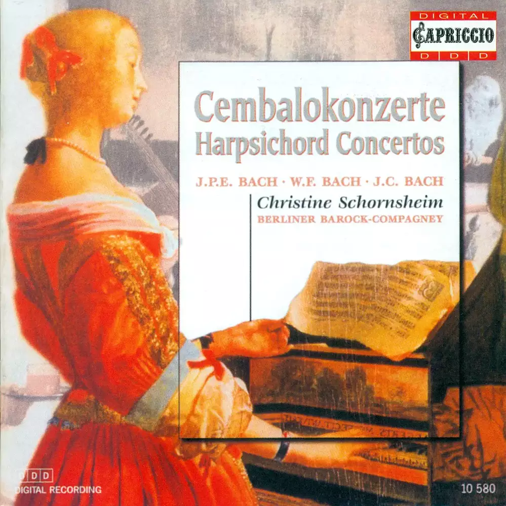 Bach, C.P.E.: Keyboard Concerto, Wq. 14 / Bach, W.F.: Harpsichord Concerto, Fk. 41 / Bach, J.C.: Harpsichord Concerto, W. C73