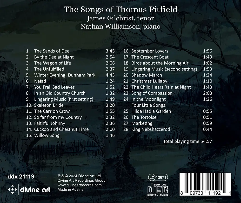 The Songs of Thomas Pitfield