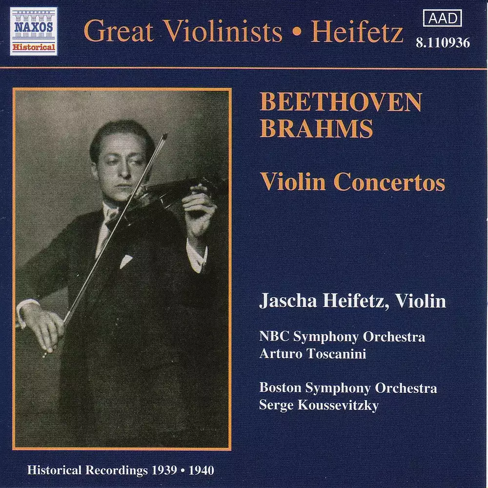 Beethoven / Brahms: Violin Concertos (Heifetz) (1939-1940)