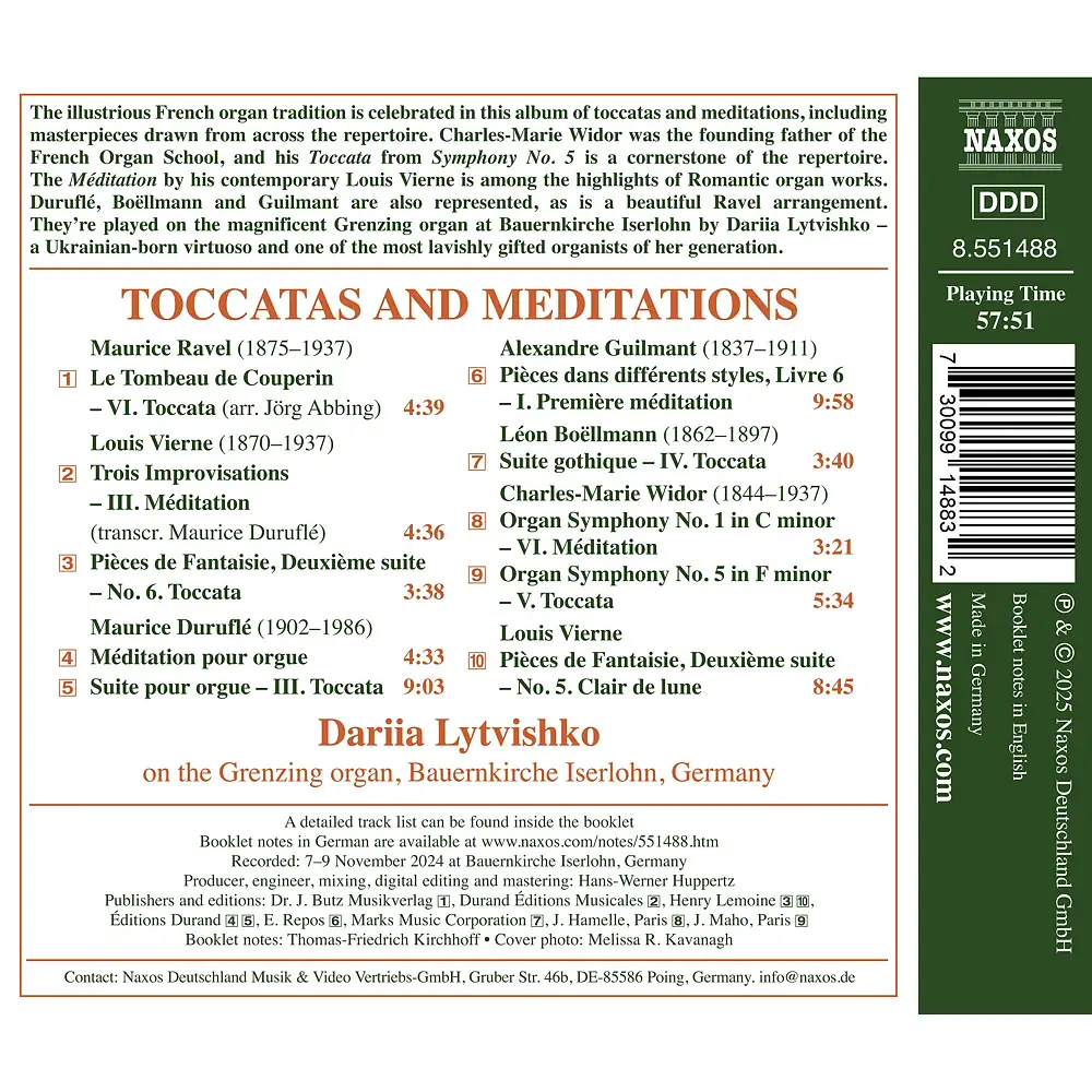 Toccatas and Meditations