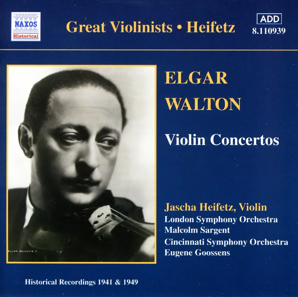 Elgar / Walton: Violin Concertos (Heifetz) (1941, 1949)
