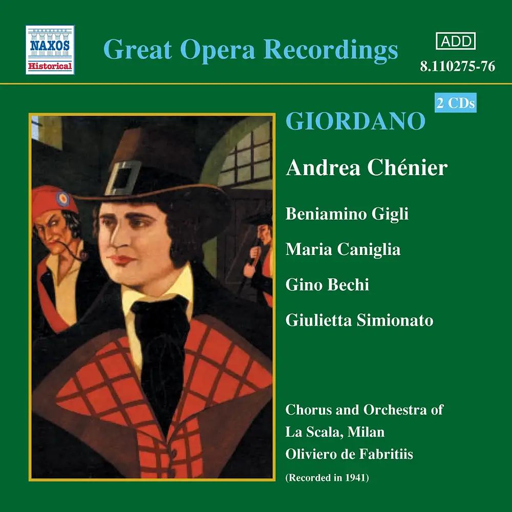 Giordano: Andrea Chenier (Gigli, Caniglia) (1931)