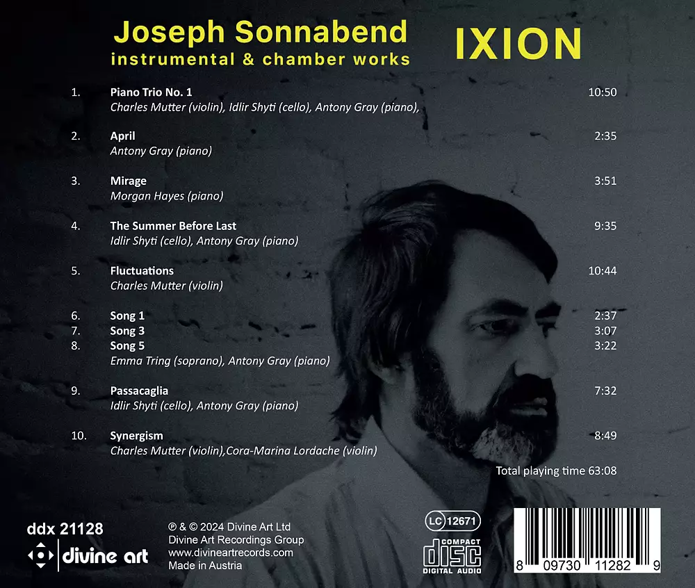 Joseph Sonnabend: Instrumental and Chamber Works