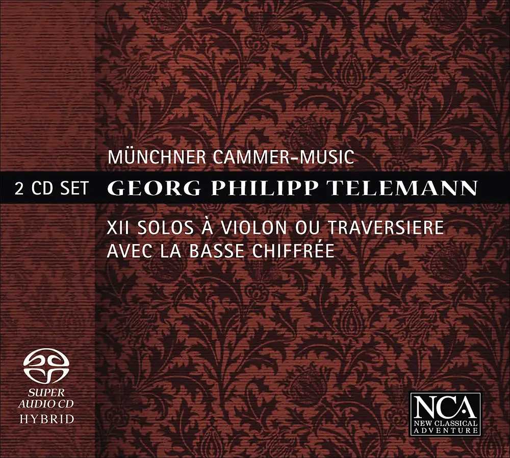 Telemann, G.: 12 Solos A Violon Ou Traversiere Avec La Basse Chieffree