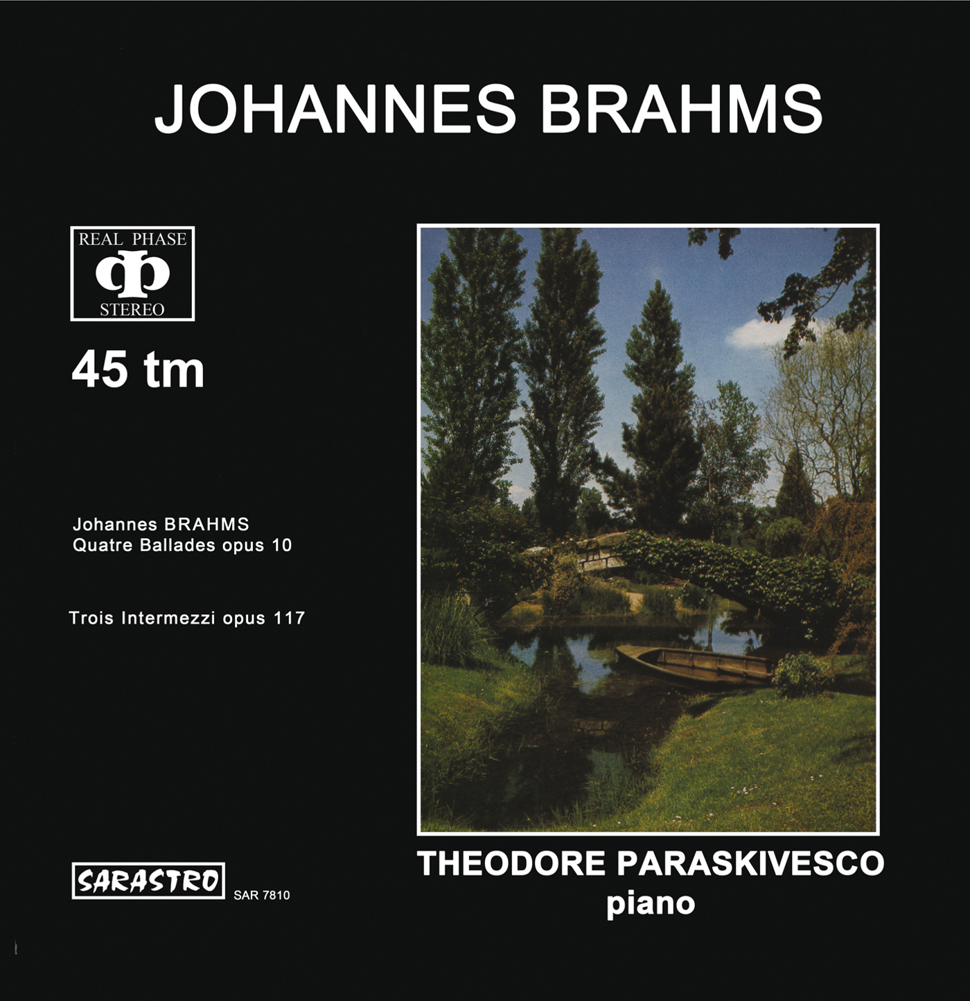 Brahms: Quatre Ballades, Op. 10 - Trios Intermezzi, Op. 117