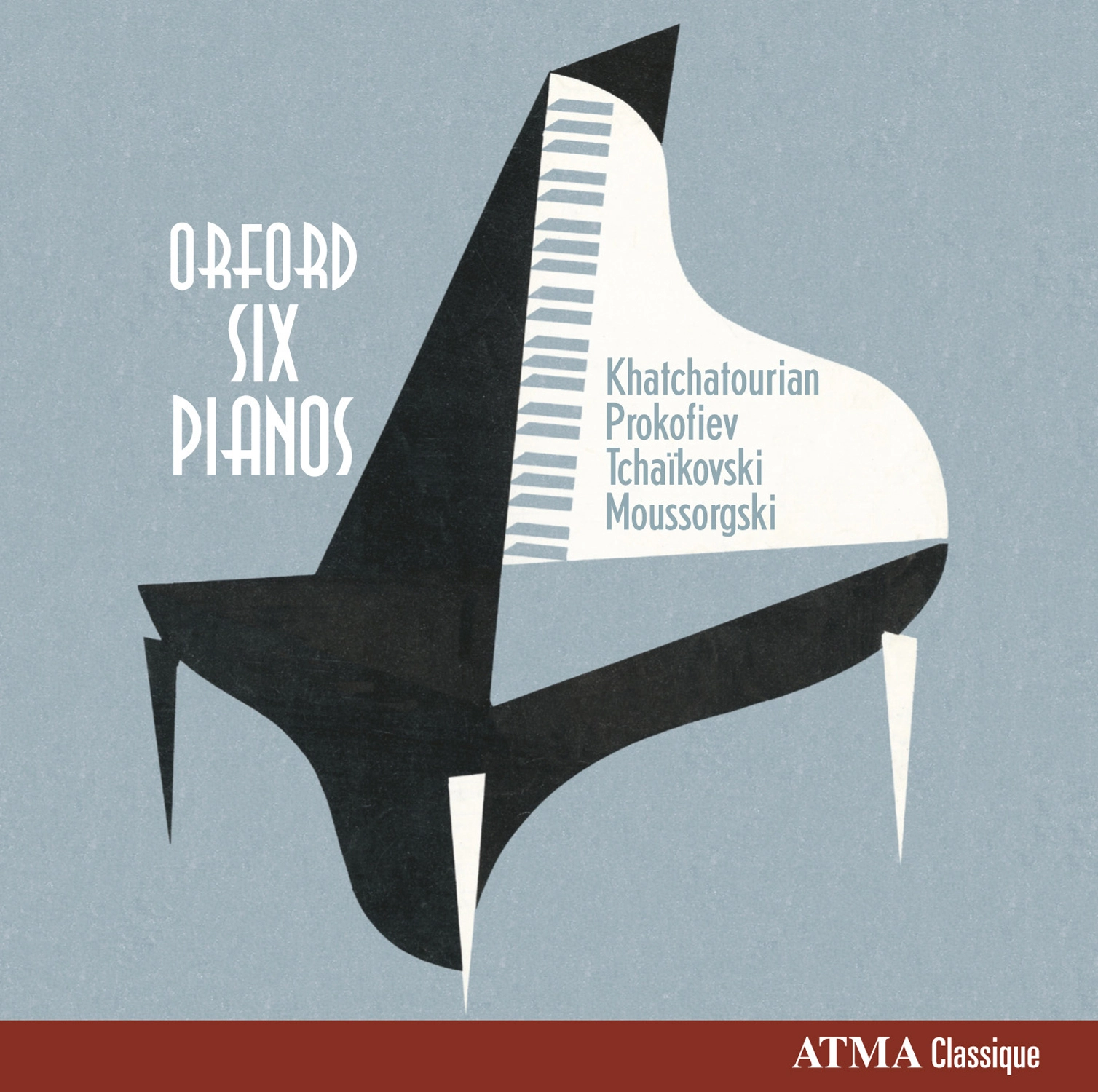 Orford Six Pianos, Vol. 2: Khachaturian, Prokofiev, Tchaikovsky & Mussorgski