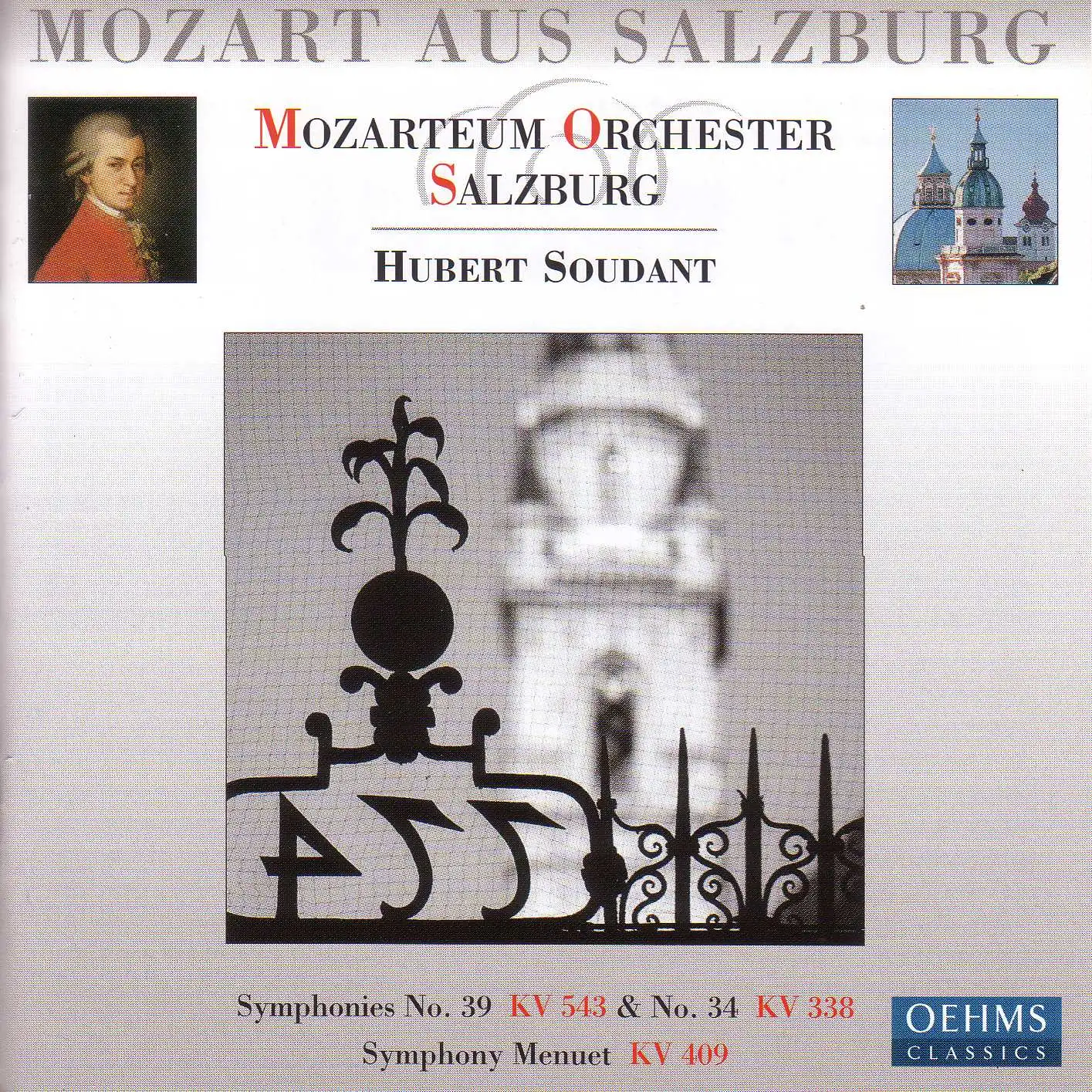 Mozart: Symphonies Nos. 34 and 39 / Menuet in C Major