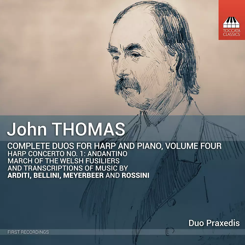 John Thomas: Complete Duos for Harp and Piano, Volume Four